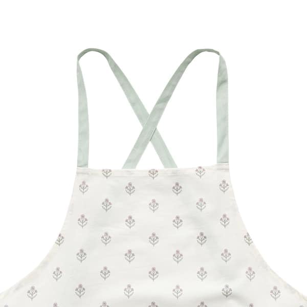 니토리 YF26 아이보리 84x76cm 어깨걸이 앞치마 이미지 5