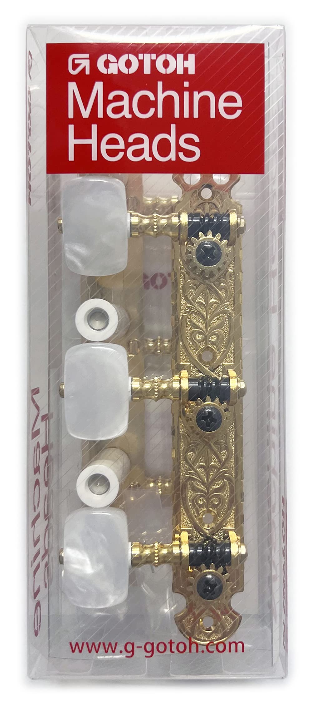고토 클래식 기타 헤드머신 40G2000 39mm 1W 노브 골드