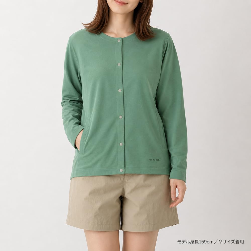 몽벨 위크론 라이트블루 1114463 여성 가디건 자외선차단 S 라이트블루(LBL)