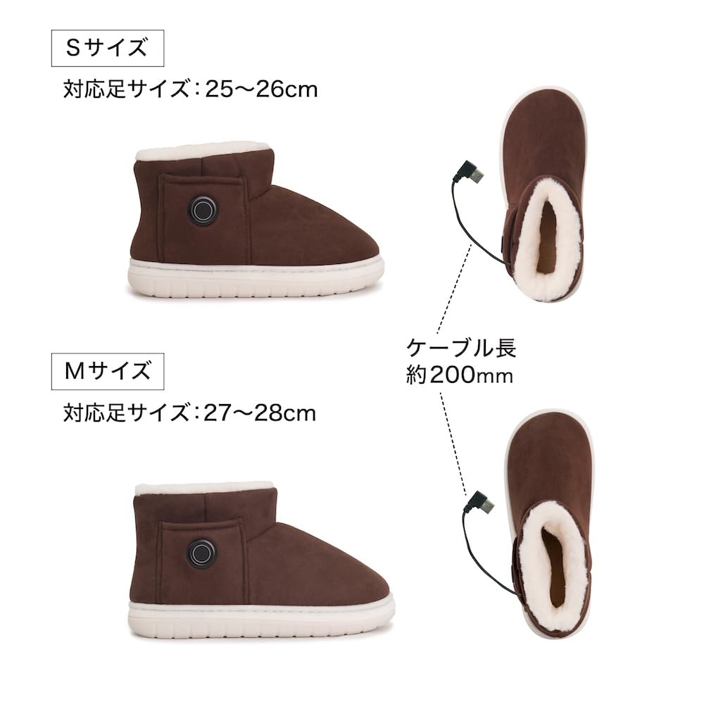 산코 브라운 MUTN25SBWS S사이즈 발열 방한화 무통부츠 25-26 cm 이미지 8