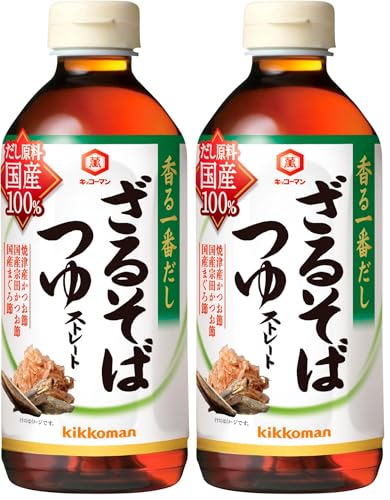 기꼬만 카오루 이치반다시 자루소바 쯔유 500ml 2개입