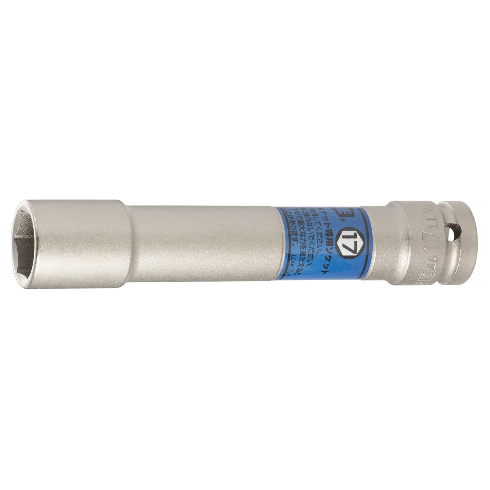 토네 임팩트용 박형 롱 휠너트 소켓 블루 HP4A-17LLN 17mm 이미지 1
