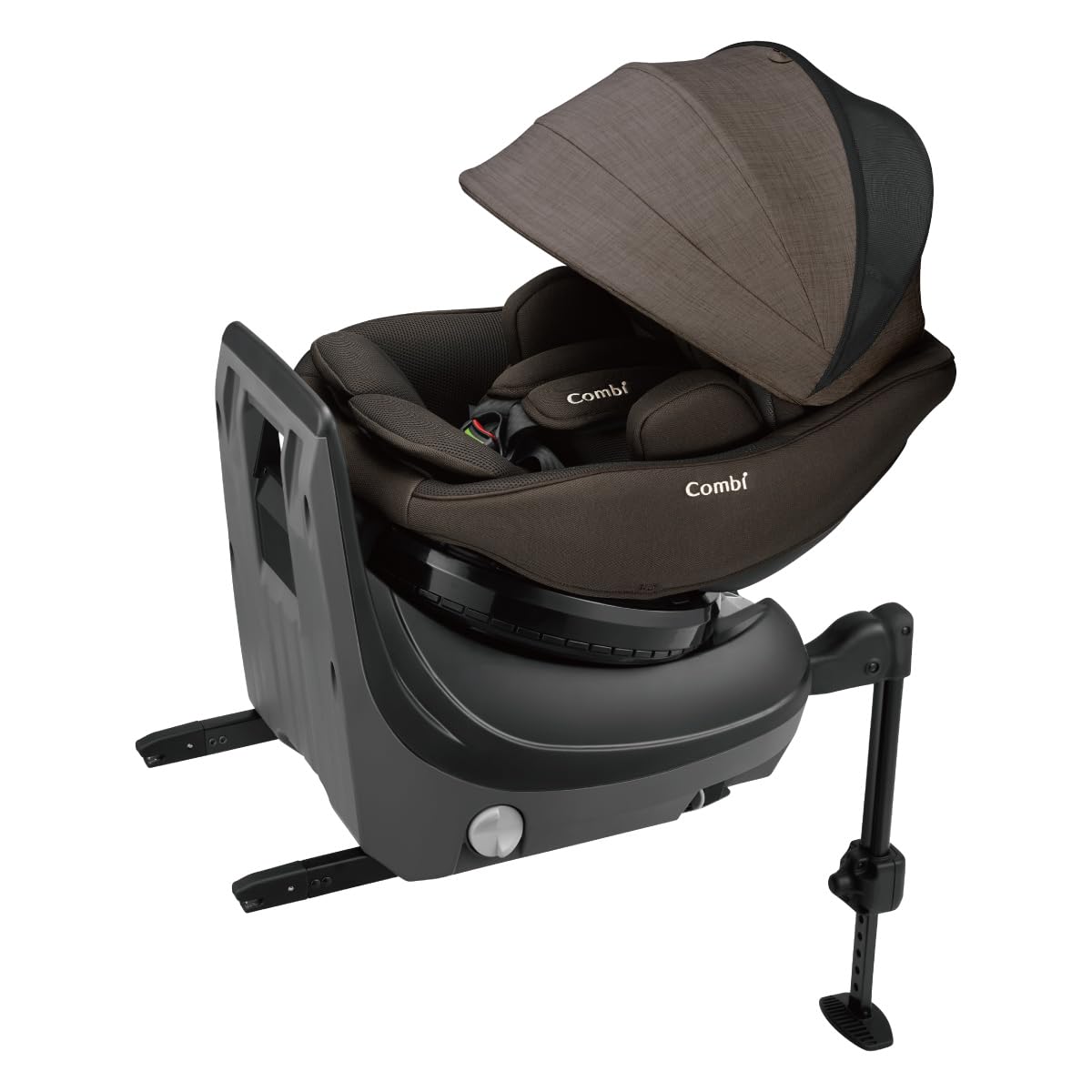콤비 크루무브 회전형 카시트 R129 JS 에그쇼크 ISOFIX 신생아 브라운 2024년형