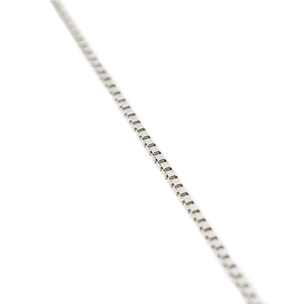 교세라 베네치안 체인 목걸이 폭 0.8mm 45cm Pt850 이미지 3