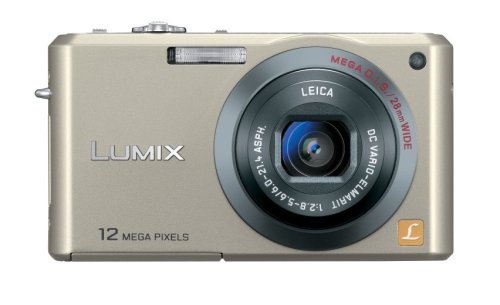 [중고] 파나소닉 루믹스 골드 DMC-FX100-N 콤팩트 디지털카메라 이미지 2