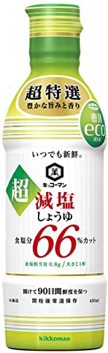 기꼬만 언제나신선 간장 450ml 초저염 1
