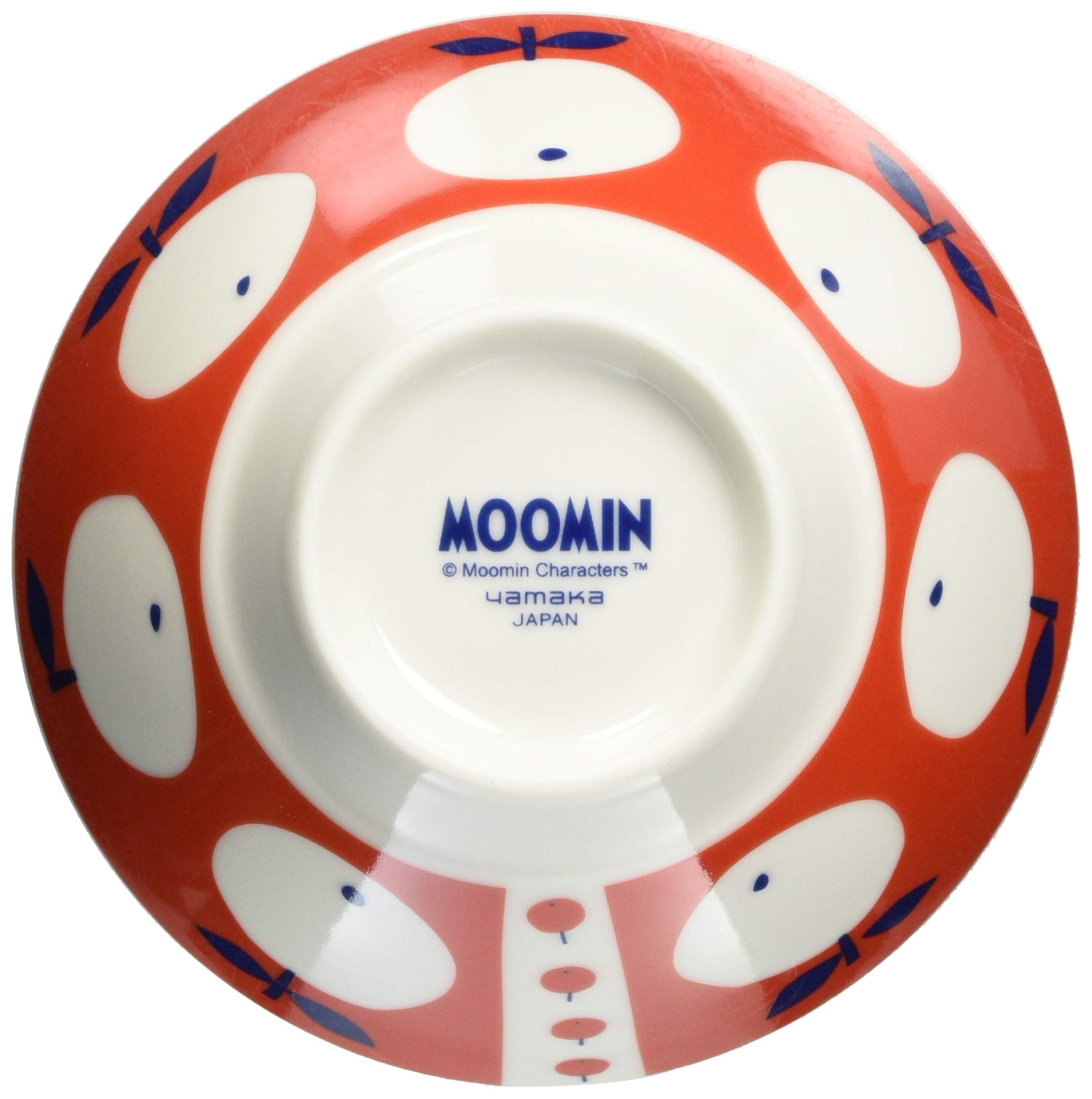 야마카 리틀미이 MM032-312 280ml 밥공기 레드 단품 이미지 3