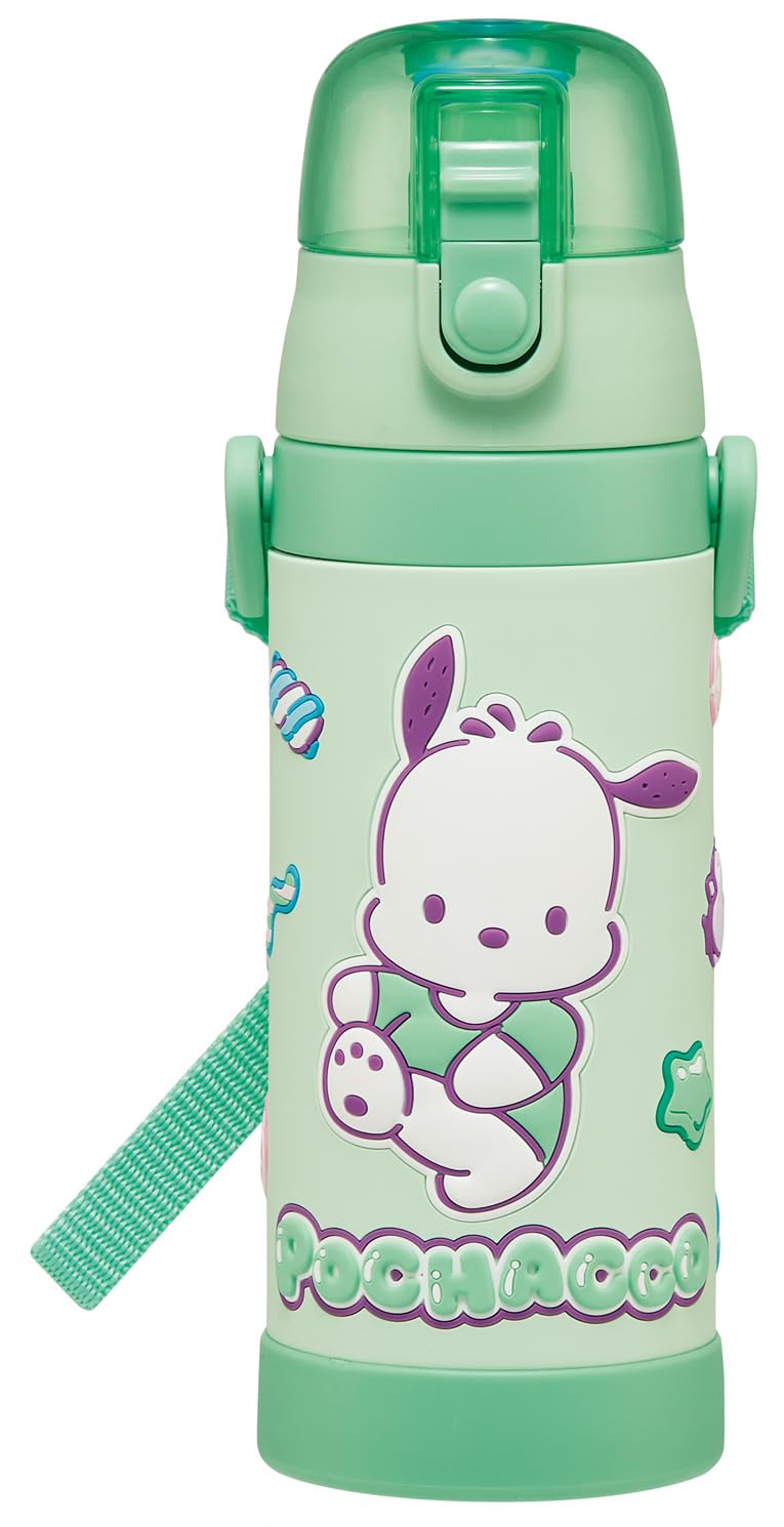 스케이터 포차코 480ml 어린이 스테인리스 직수 물병 보냉 전용