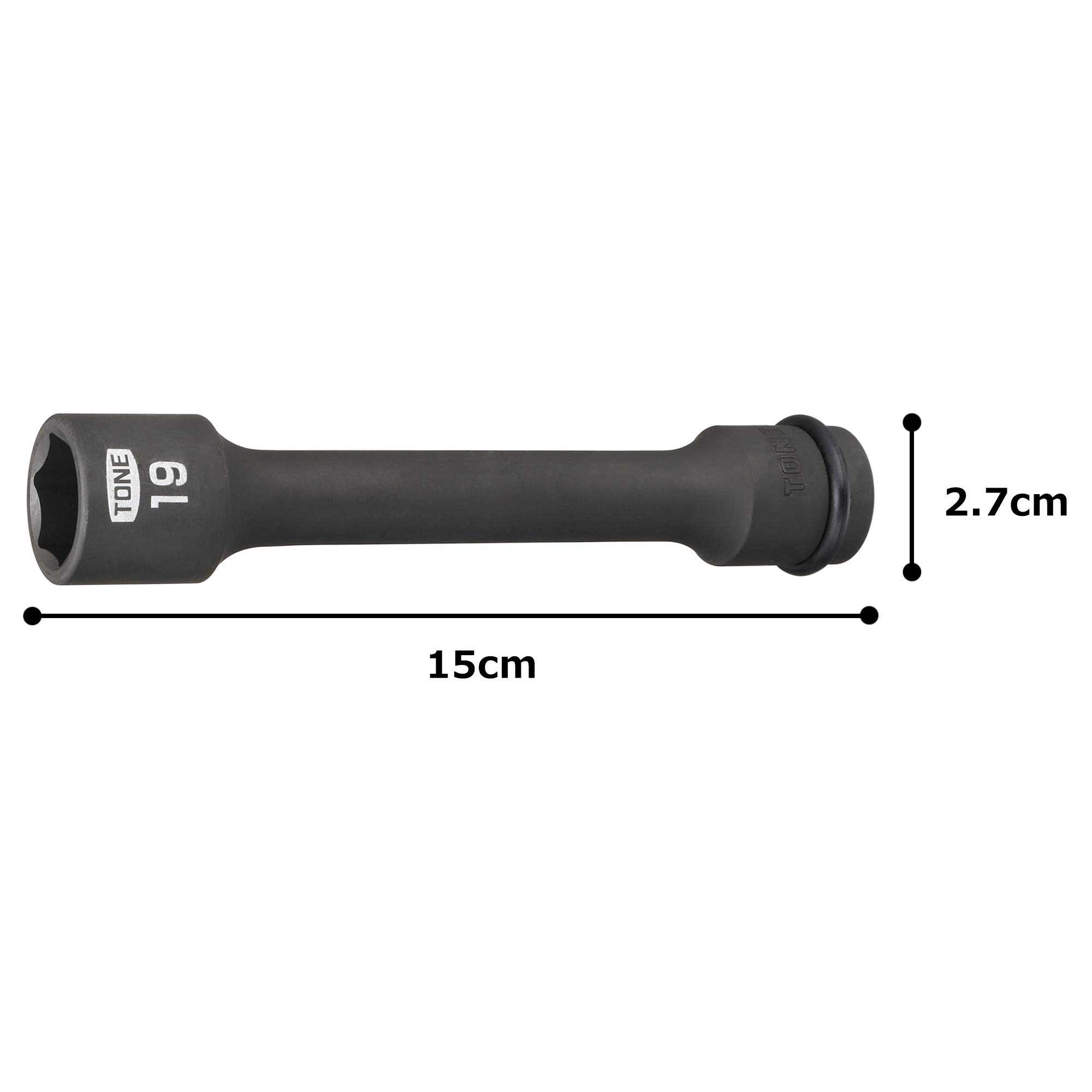 토네 4AEX-19L150 19mm 임팩트 익스텐션 소켓 이미지 5