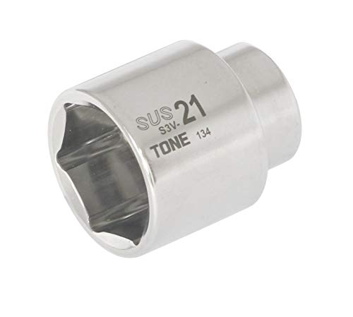 토네 SUS 소켓 S3V-21 6각 9.5mm 21mm 1