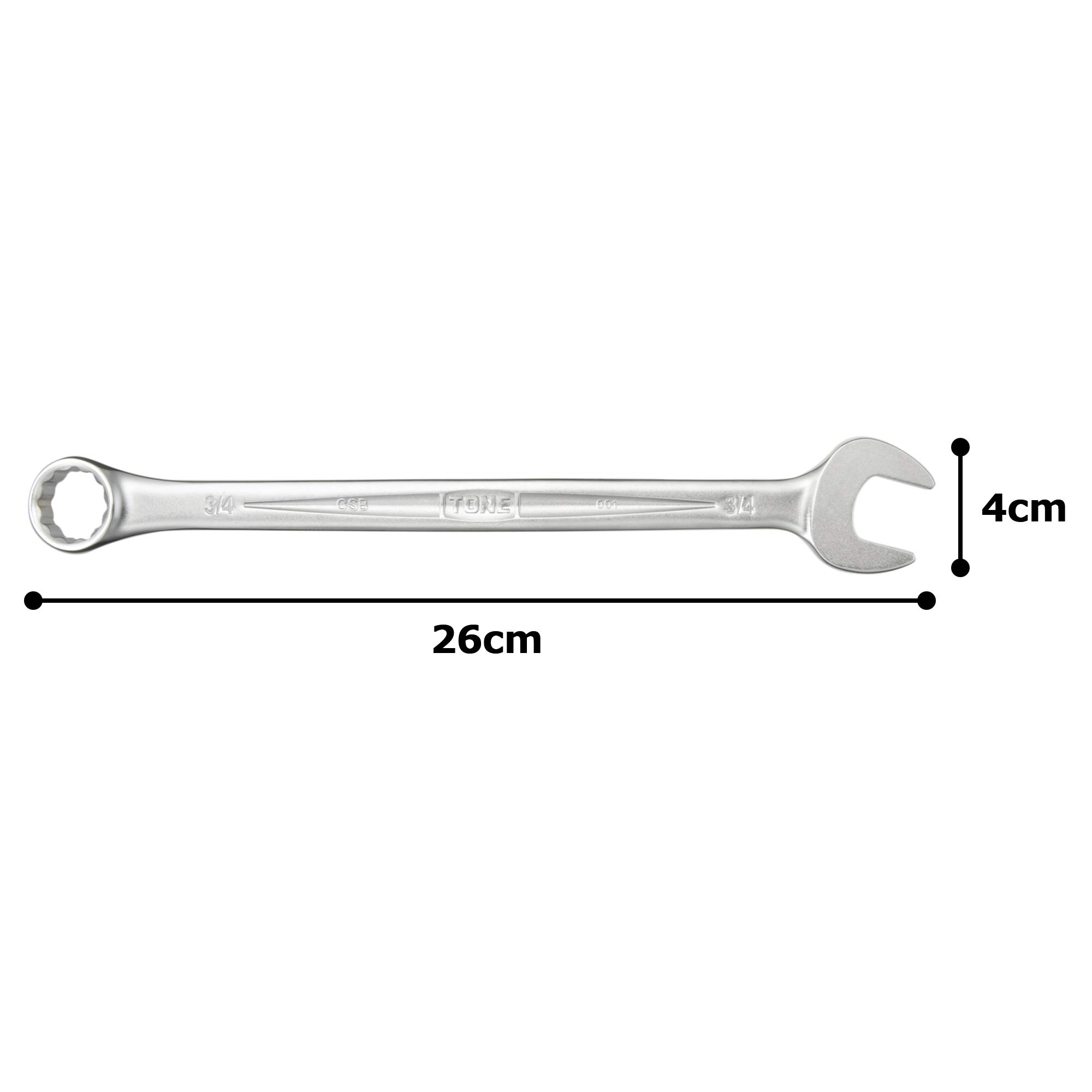 토네 CSB-24 3/4인치 콤비네이션 렌치 이미지 5
