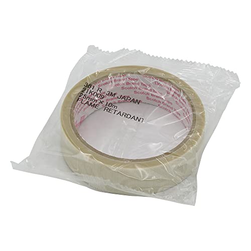 3M 유리섬유 테이프 난연 내열 361 25mm 10M 이미지 2