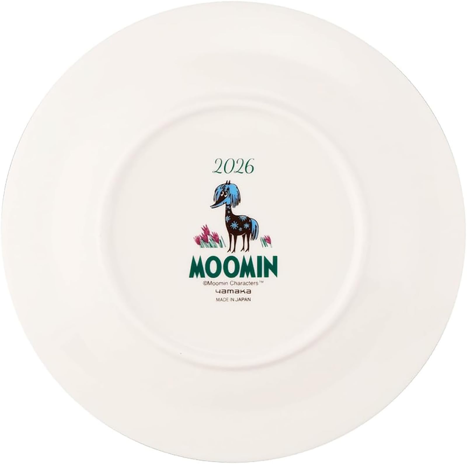 야마카 무민 2026년 이어즈 플레이트 MM2026-YP 20cm 컨템포러리 이미지 3