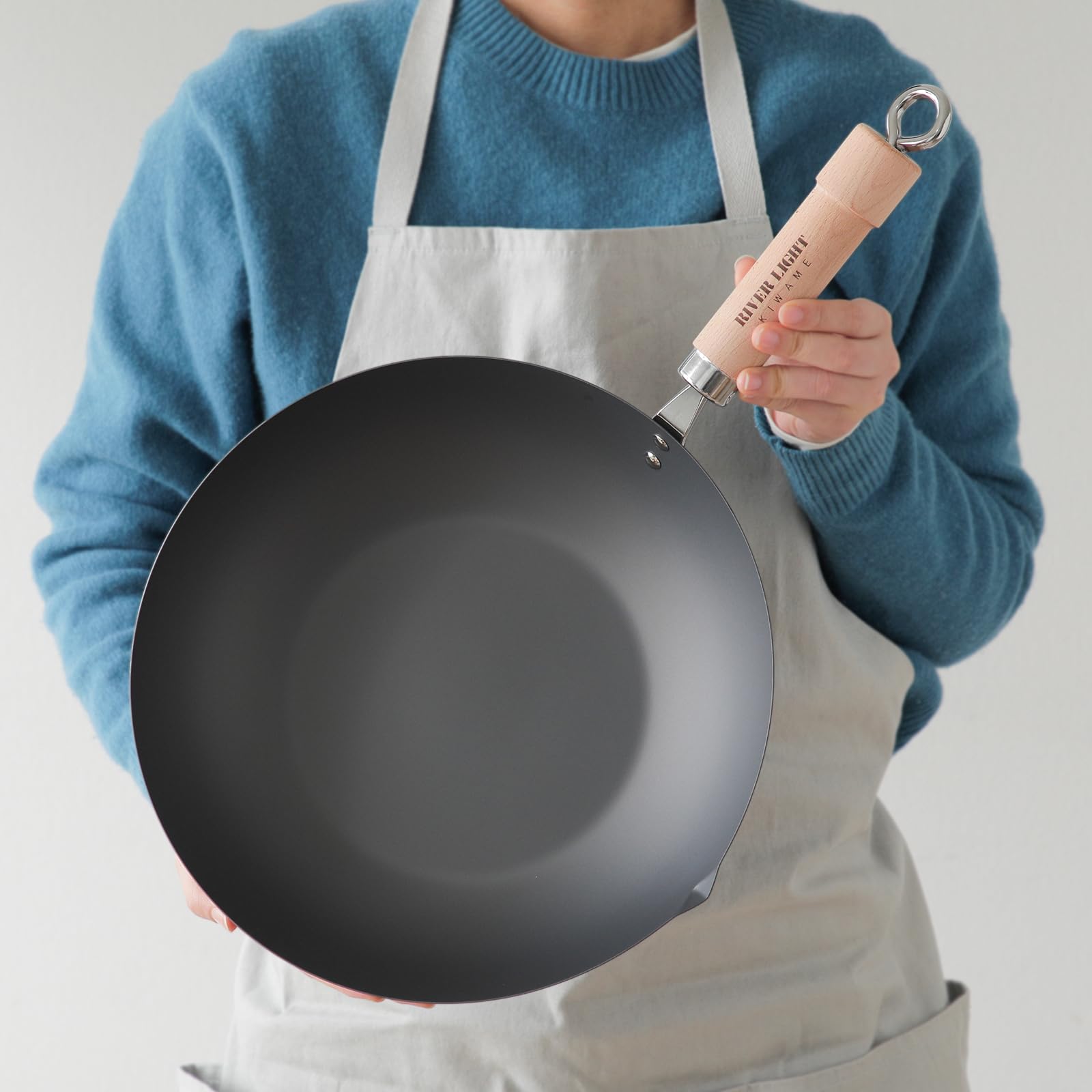 리버라이트 키와메 철 볶음팬 30cm 스타트팩 이미지 6