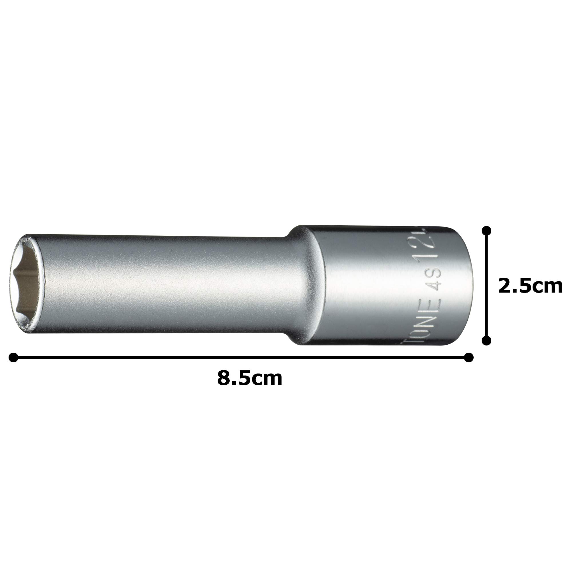 토네 HP4S-12L 6각 딥소켓 12.7mm 12mm 이미지 5
