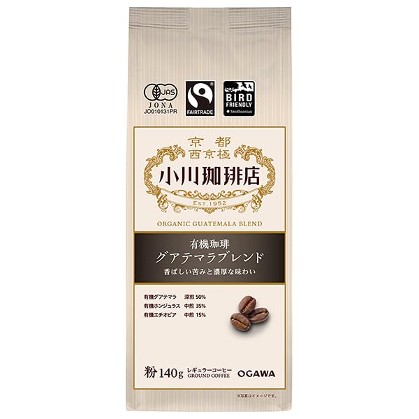 오가와커피 유기농 과테말라 블렌드 분쇄원두 140g 5개입 1