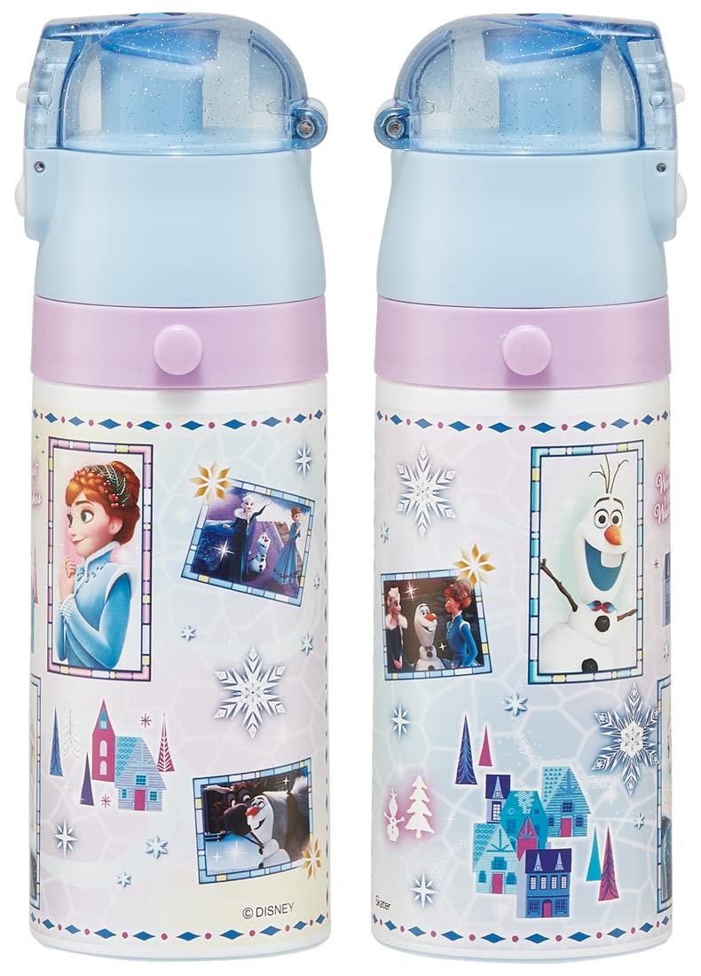 스케이터 겨울왕국 2WAY 350ml 어린이 물통 보온보냉 경량 SKDC3-A 이미지 12