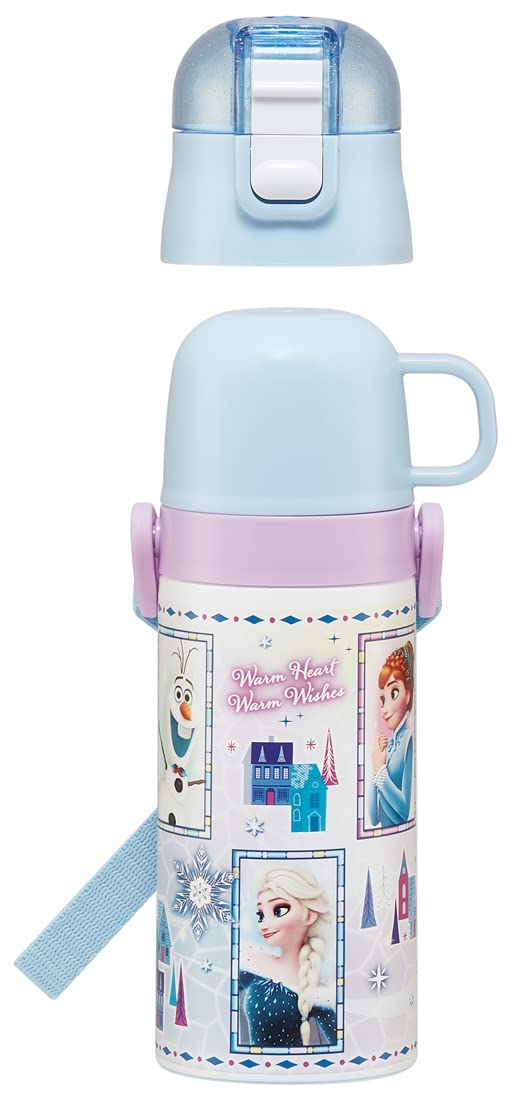 스케이터 겨울왕국 2WAY 350ml 어린이 물통 보온보냉 경량 SKDC3-A 이미지 8