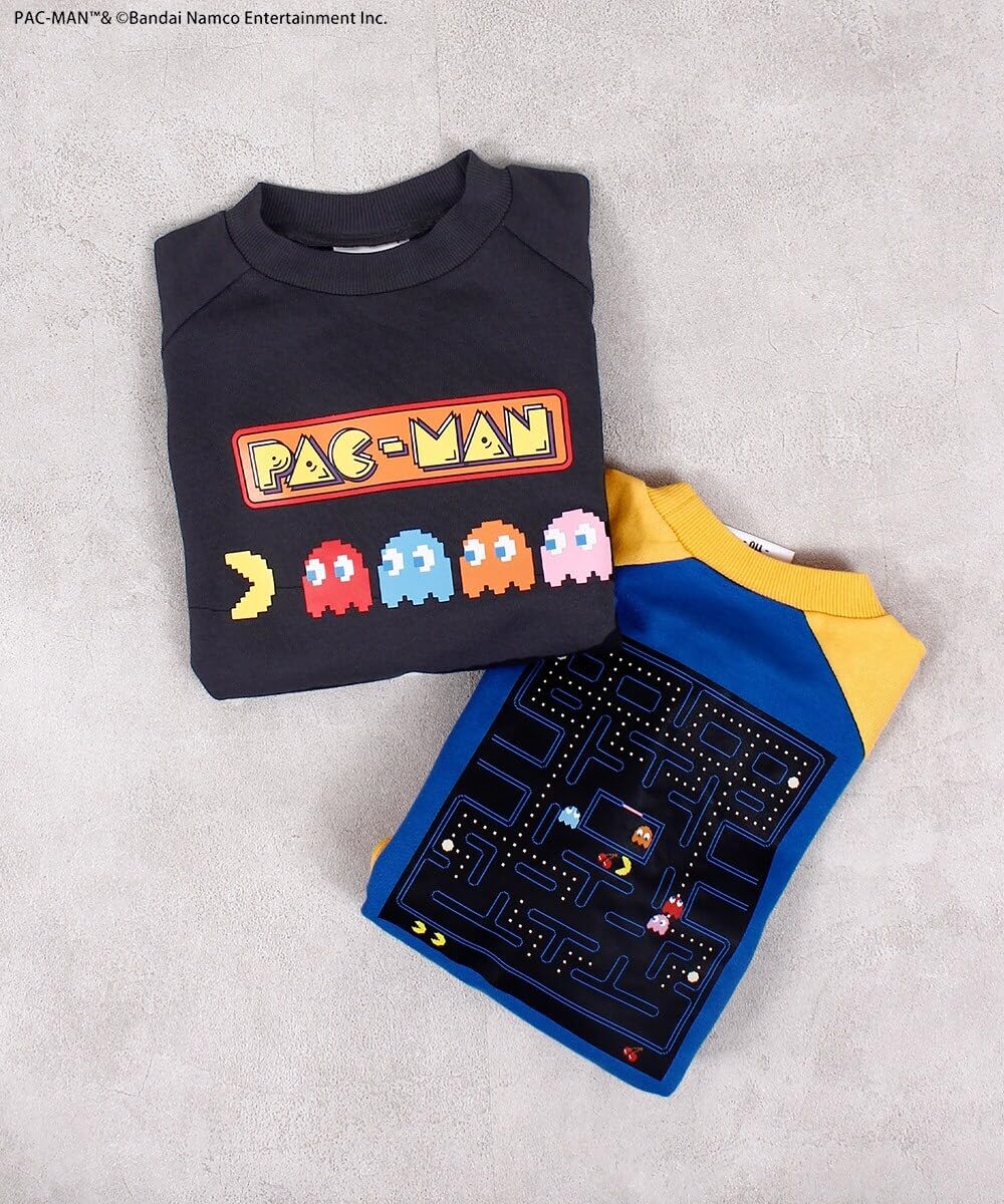 마키즈 팩맨 별주 게임 프린트 맨투맨 Ｂ９０블랙 95 이미지 2