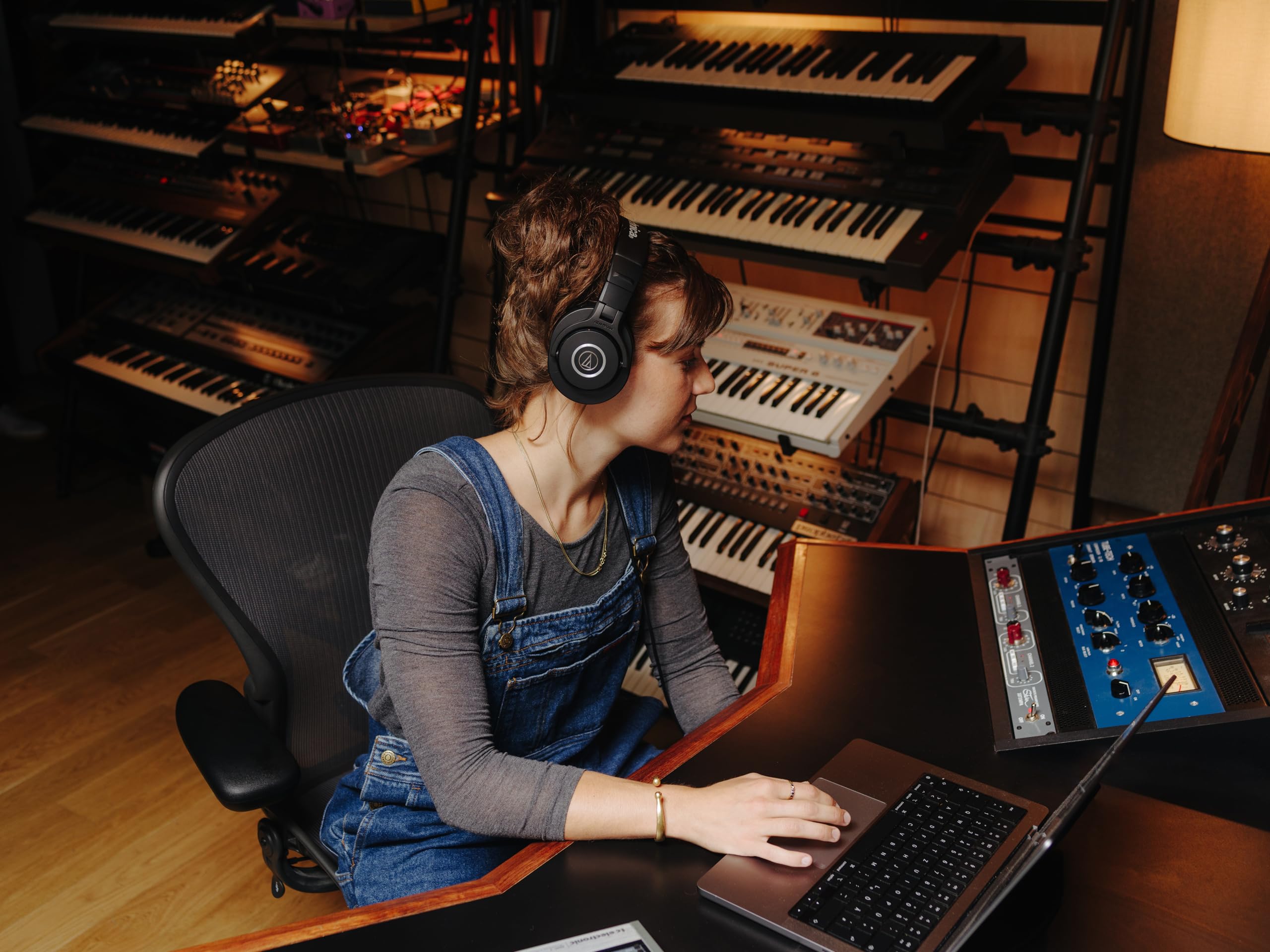 오디오테크니카 ATH-M40x 블랙 유선 모니터링 헤드폰 이미지 8