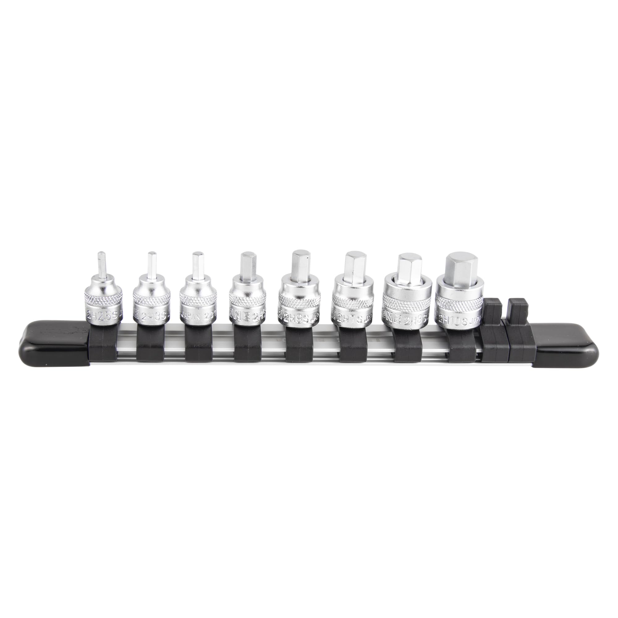 토네 쇼트 육각 소켓 세트 HH208S 6.35mm 8종 홀더포함 이미지 1
