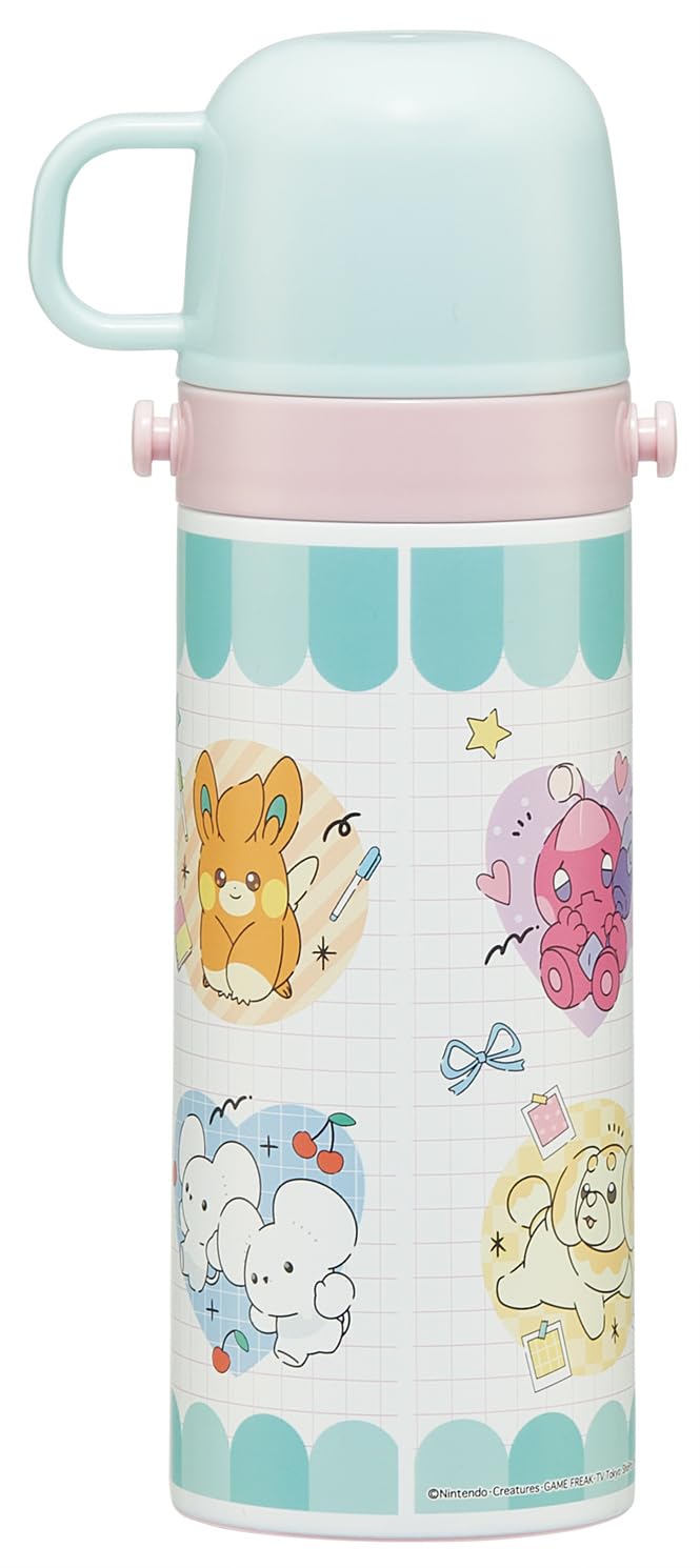 스케이터 포켓몬 470ml 2WAY 직음용 컵 겸용 보온병 이미지 13