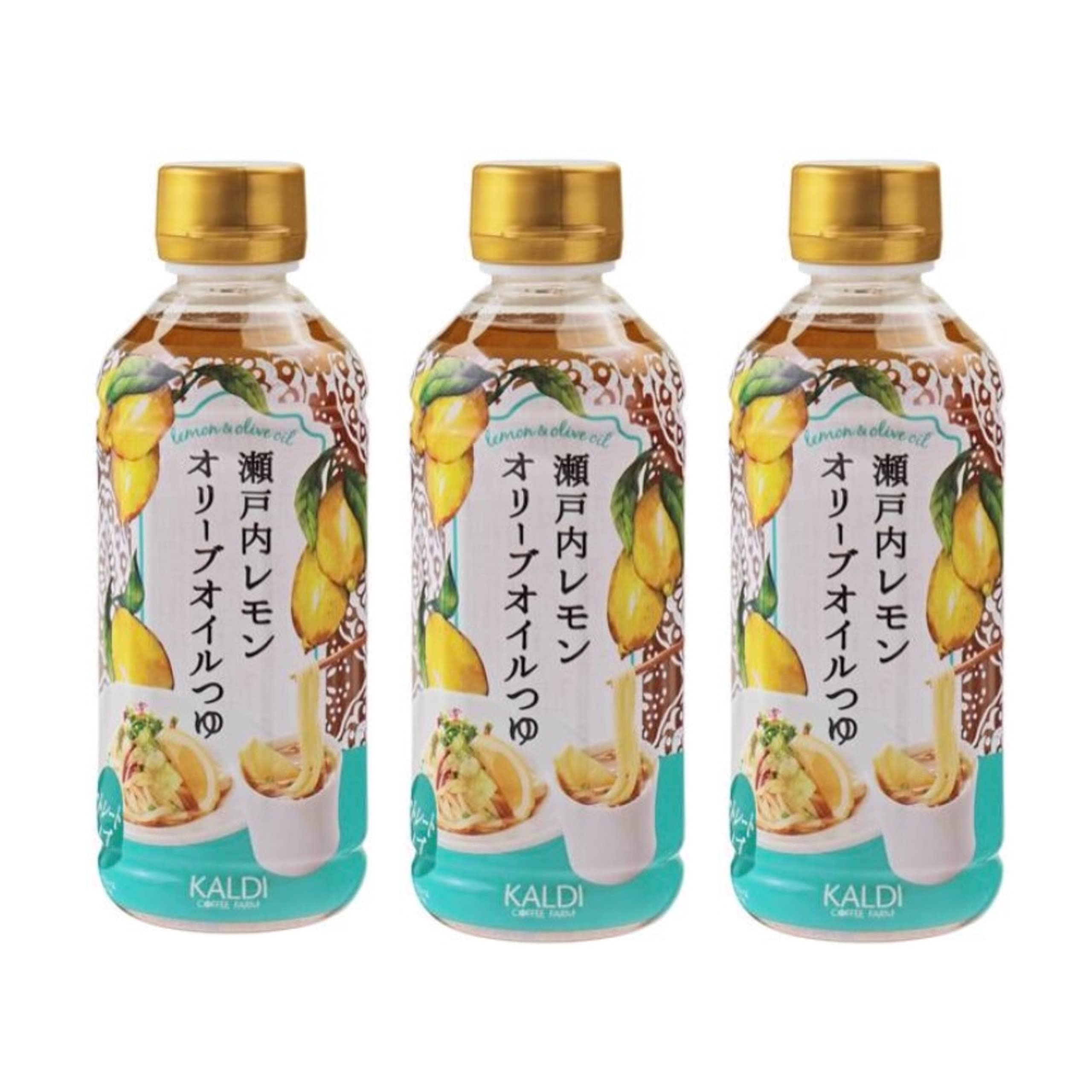 칼디 세토우치 레몬 올리브유 쯔유 300ml 3개입