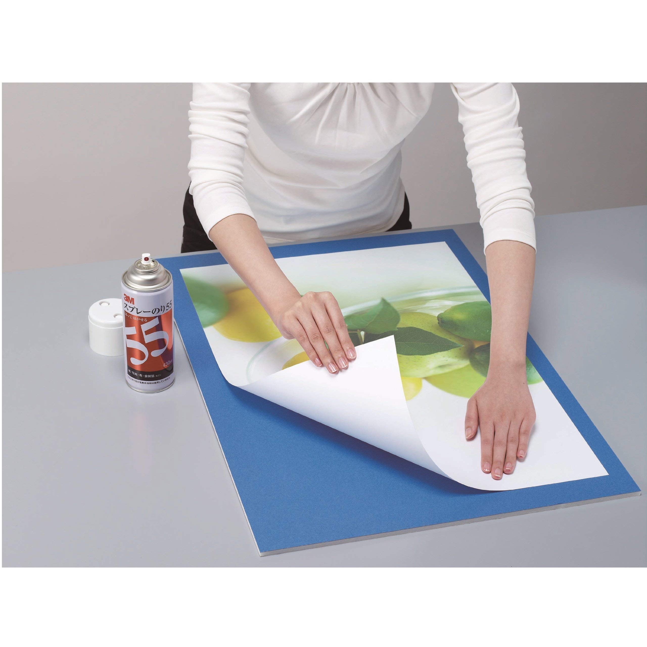 3M 스카치 55 430ml 스프레이 접착제 3개입 55 3. 재부착 가능 430ml 3캔 이미지 8