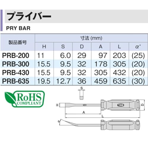 토네 블랙 PRB-300 305mm 프라이바 이미지 4