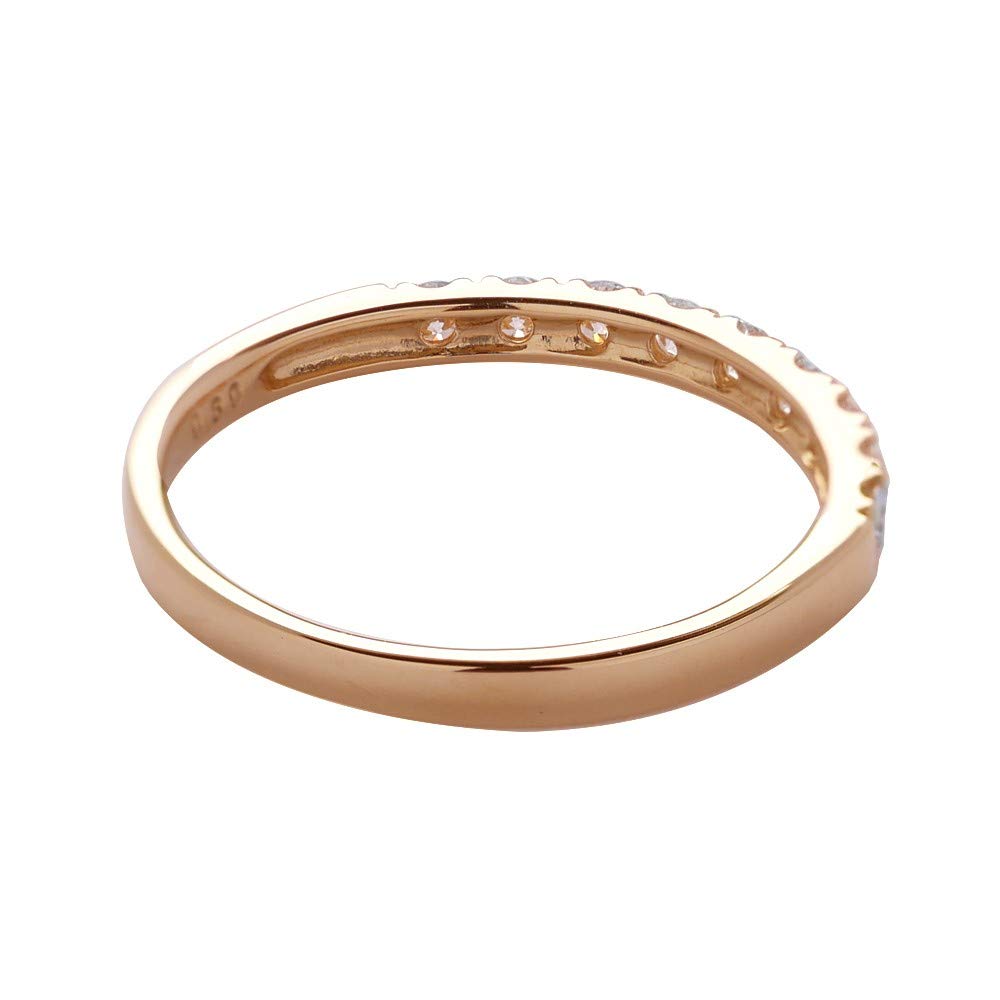 교세라 하프 이터니티 다이아몬드 반지 K18 핑크골드 0.3ct 11호 이미지 4