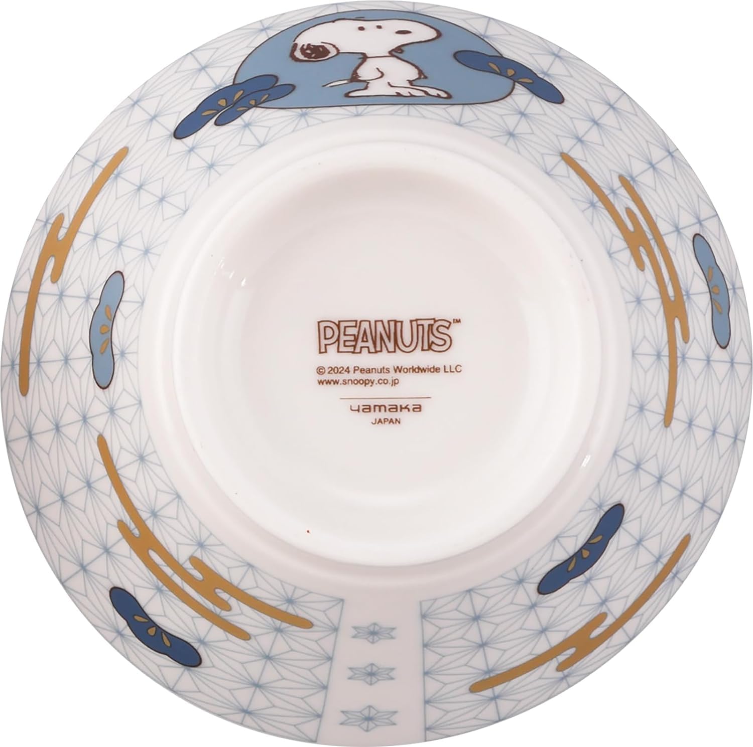 야마카 킷쇼 스누피 송청 SN2102-351 360ml 밥공기 이미지 3