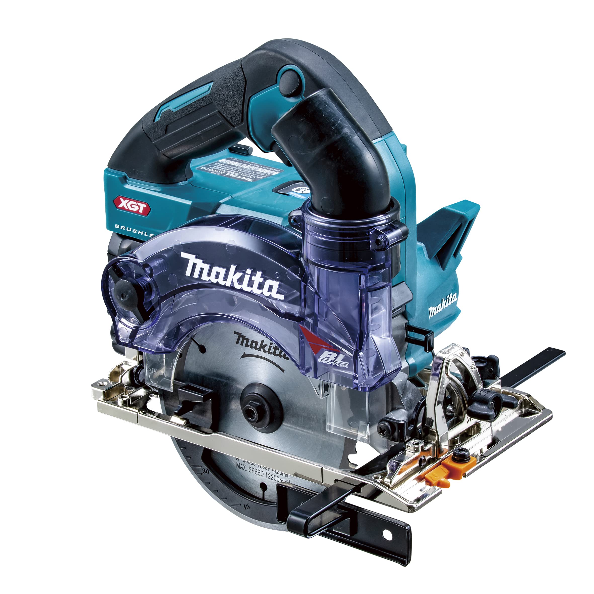 마키타 40Vmax 125mm 충전식 방진 원형톱 세트 KS001GRDX