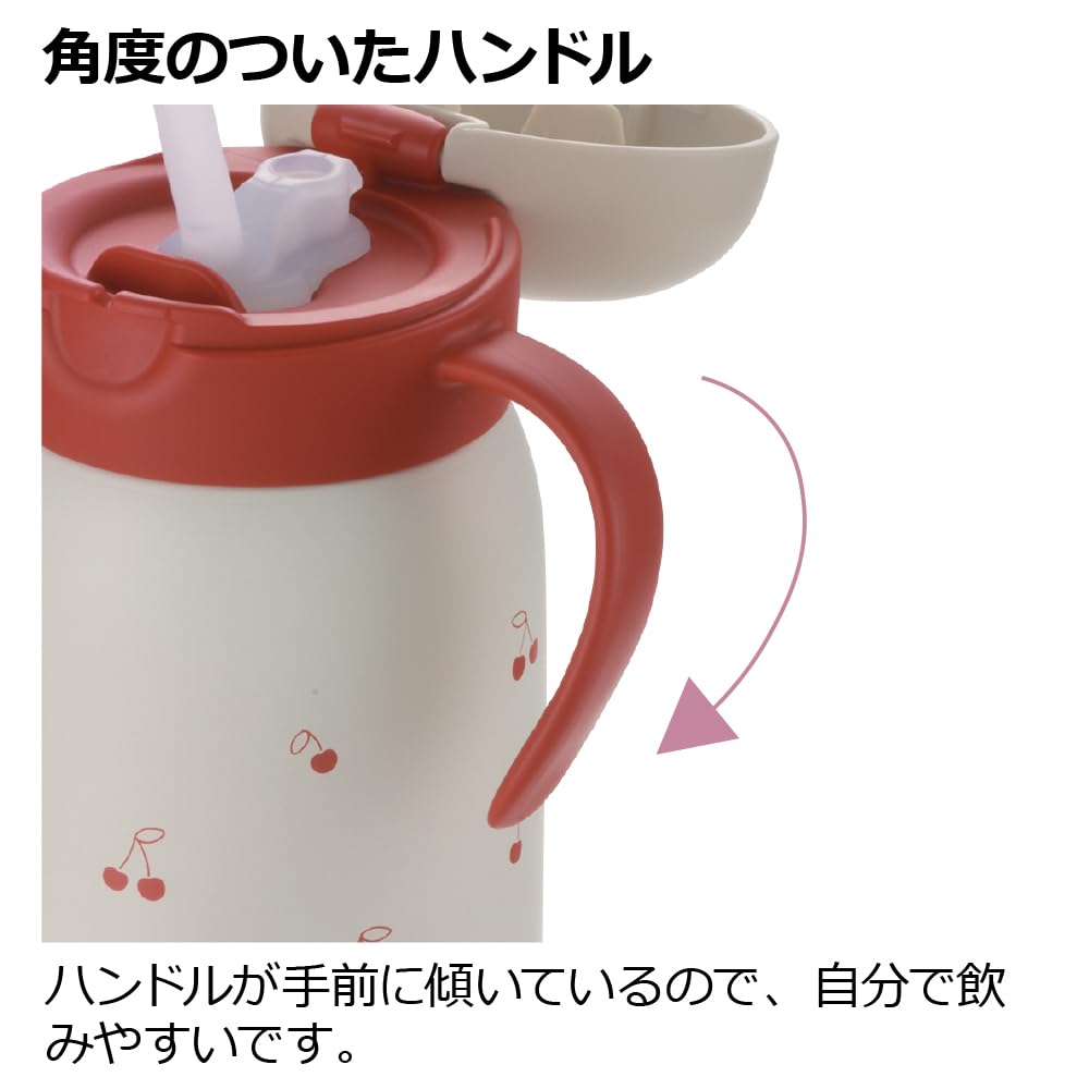 리첼 트라이 레드 450ml 보냉 빨대컵 이미지 5