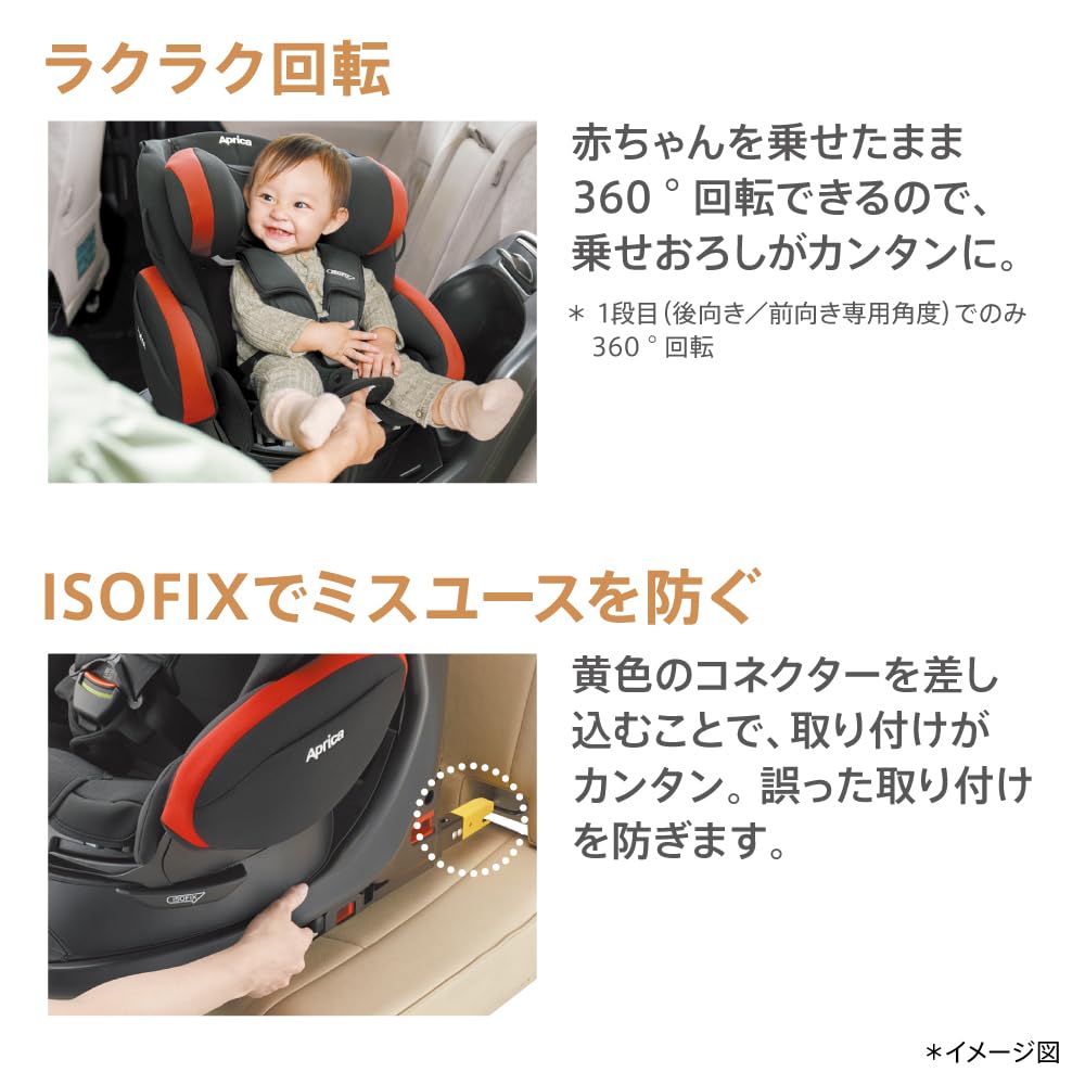 아프리카 플라디아 플러스 실버블랙 2187853 회전형 카시트 스탠다드 카시트 단품 이미지 6