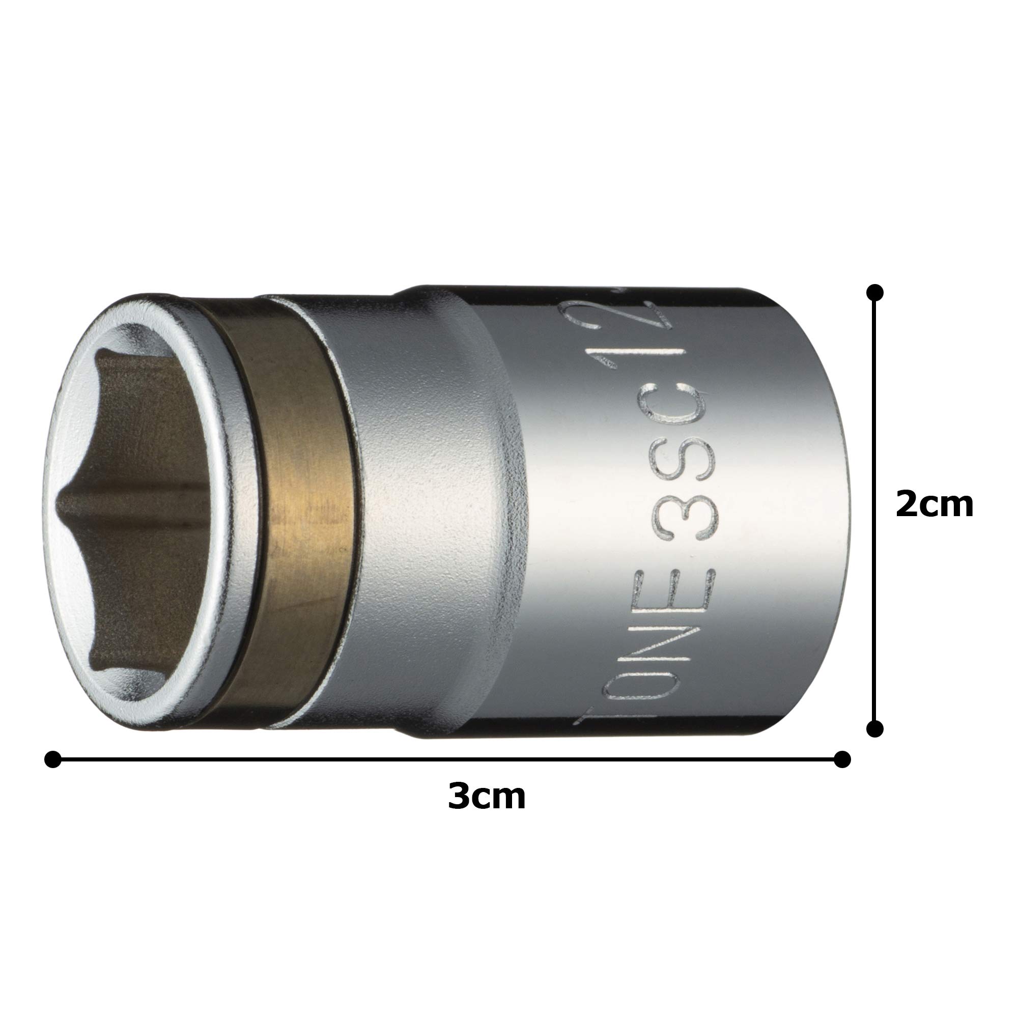 토네 HP3SC-12 12mm 너트캐치 소켓 9.5sq 이미지 5
