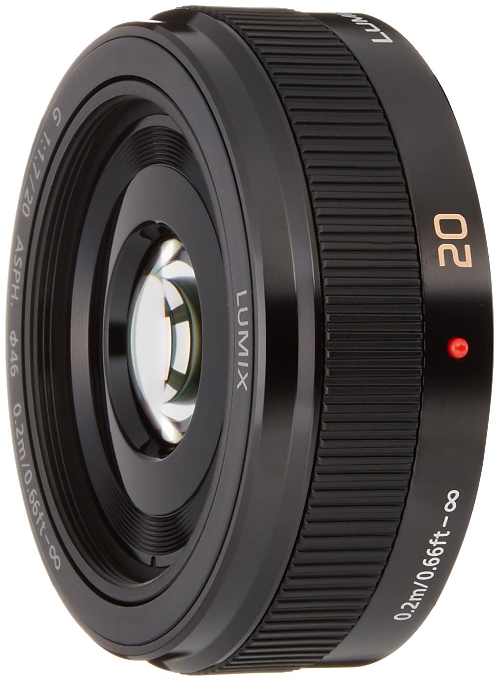 파나소닉 루믹스 G 블랙 H-H020A-K 20mm F1.7 II ASPH 단렌즈