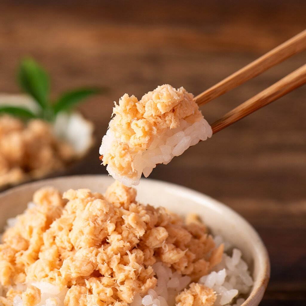 쿠제후쿠상점 지고의한때 연어 후레이크 80g 이미지 2