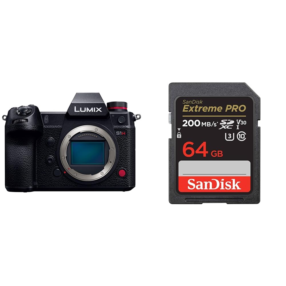 파나소닉 루믹스 DC-S1H 블랙 64GB 미러리스 카메라 이미지 1