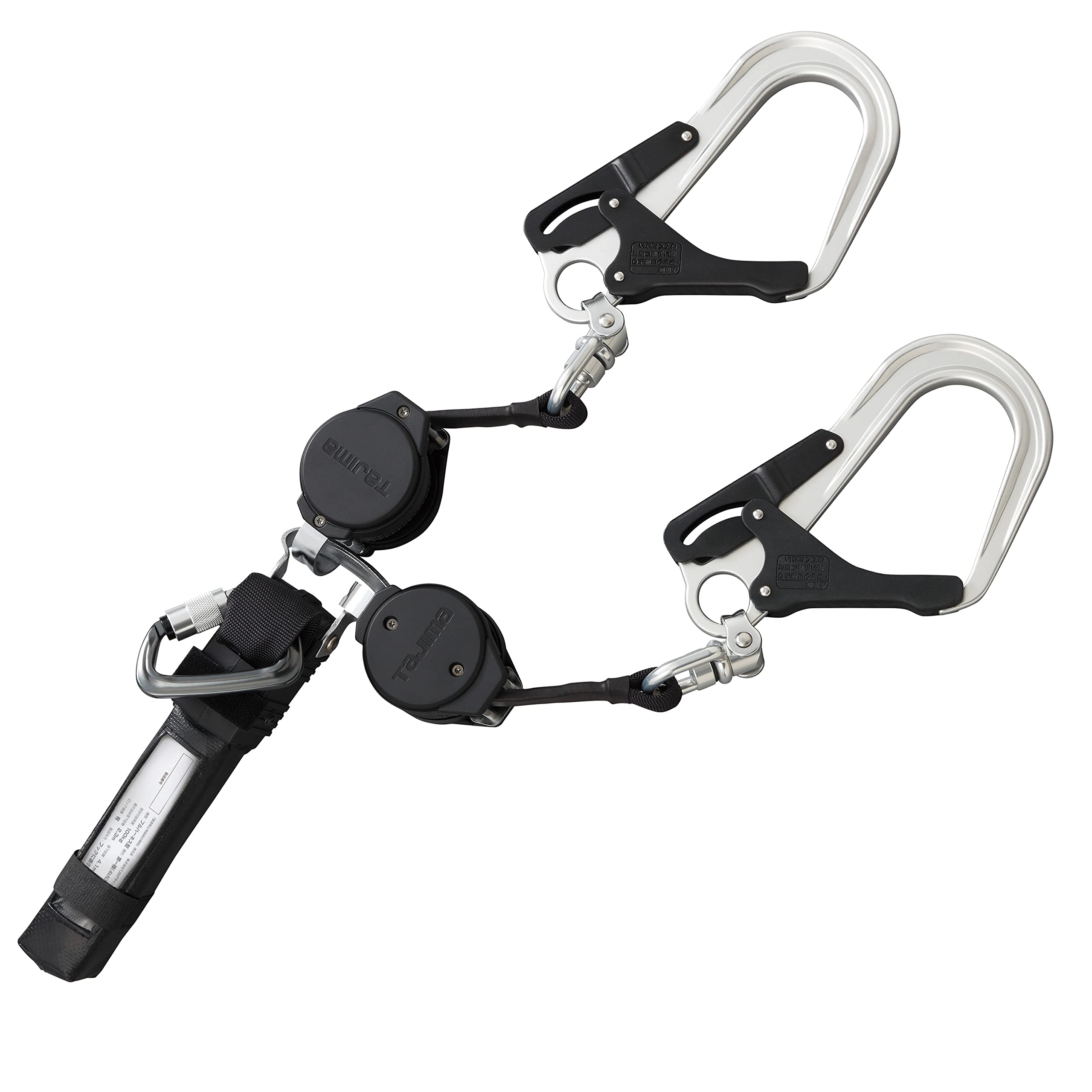 타지마 A1VR150L-WL8 하네스용 자동권취 더블 랜야드 이미지 2