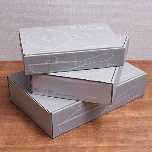 소리야나기 철 프라이팬 더블 화이버 질화 가공 25cm 이미지 8
