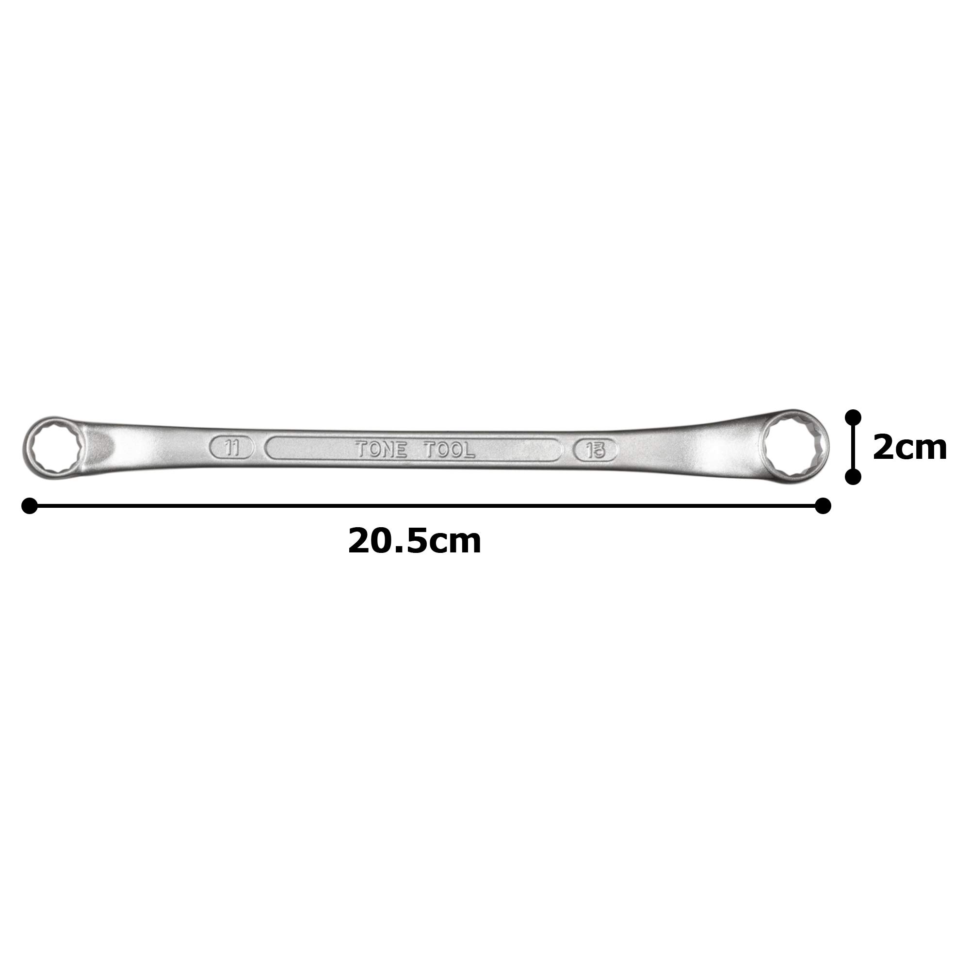 토네 롱 메카닉 옵셋렌치 HPM44-1113 11x13mm 45도 이미지 5