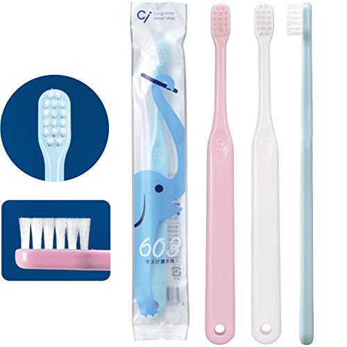 Ci메디컬 마무리용 칫솔 603 부드러운모 10입