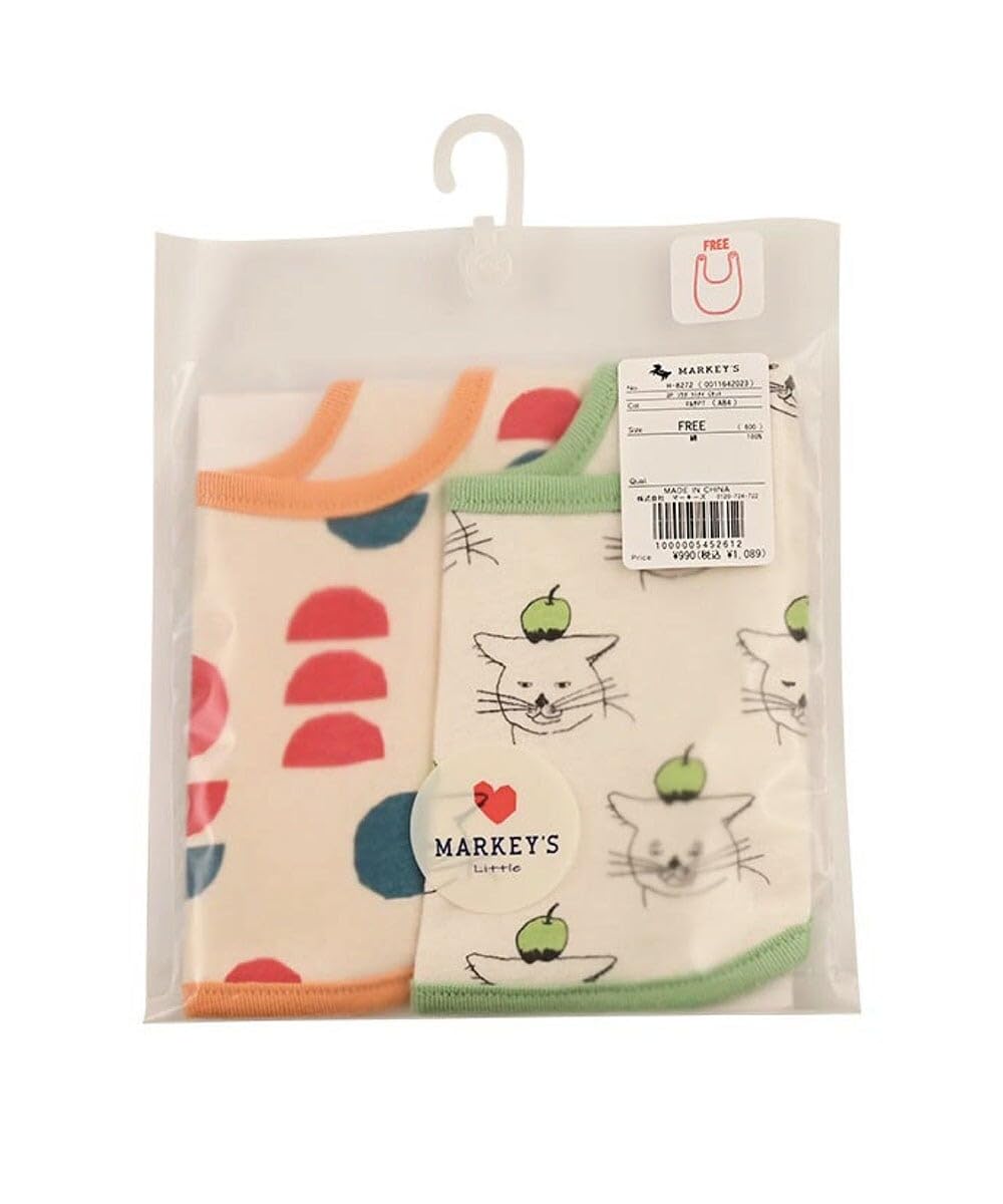 마키즈 총무늬 턱받이 2종 세트 A84 멀티 총무늬 Free Size 이미지 4