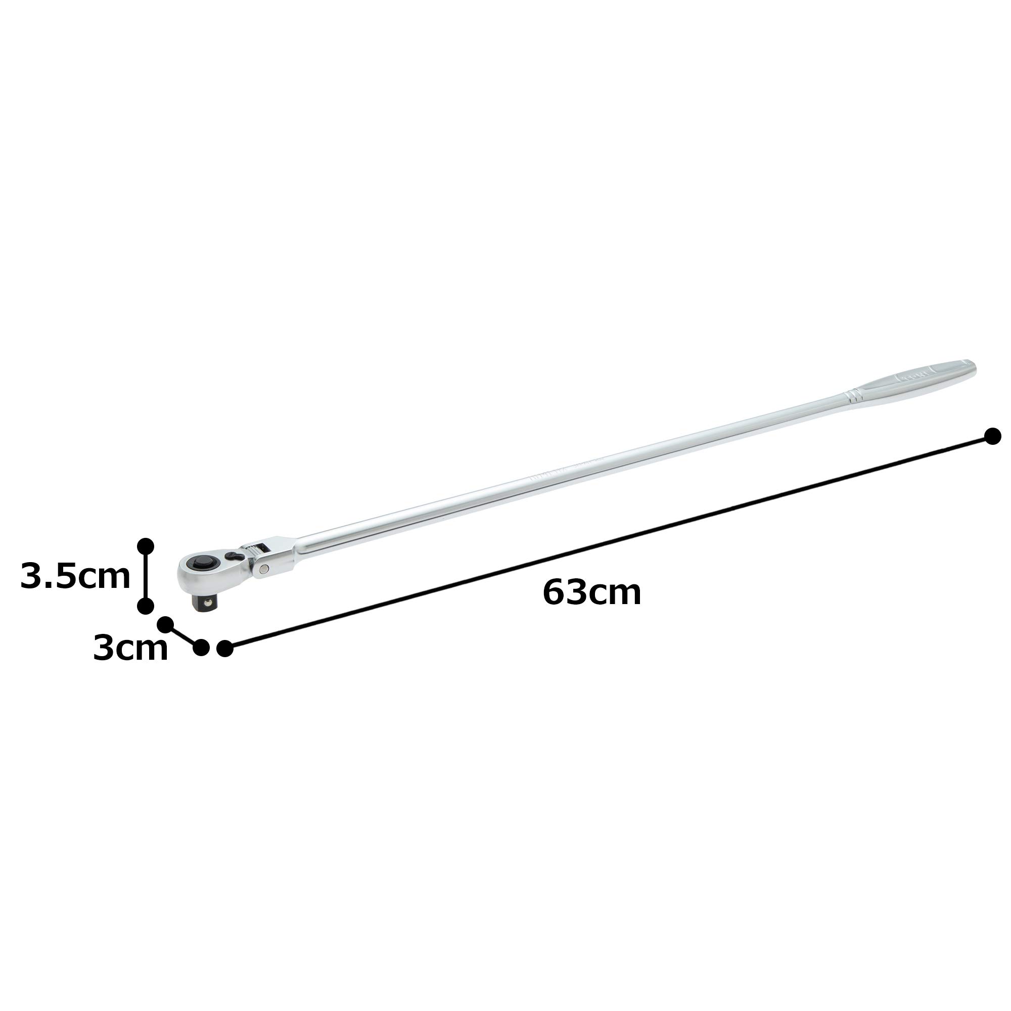 토네 초롱형 스윙 라쳇핸들 RH4FHX 12.7mm 홀드타입 이미지 7