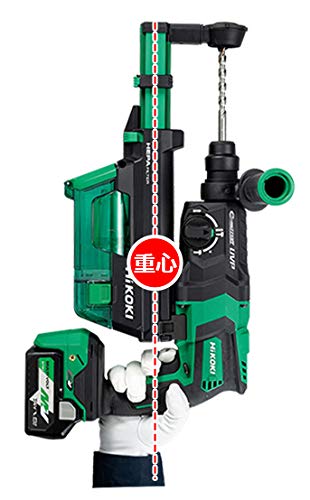 [중고] 하이코키 36V 충전식 해머드릴 DH36DPF 2XP 20mm 집진 시스템 이미지 7