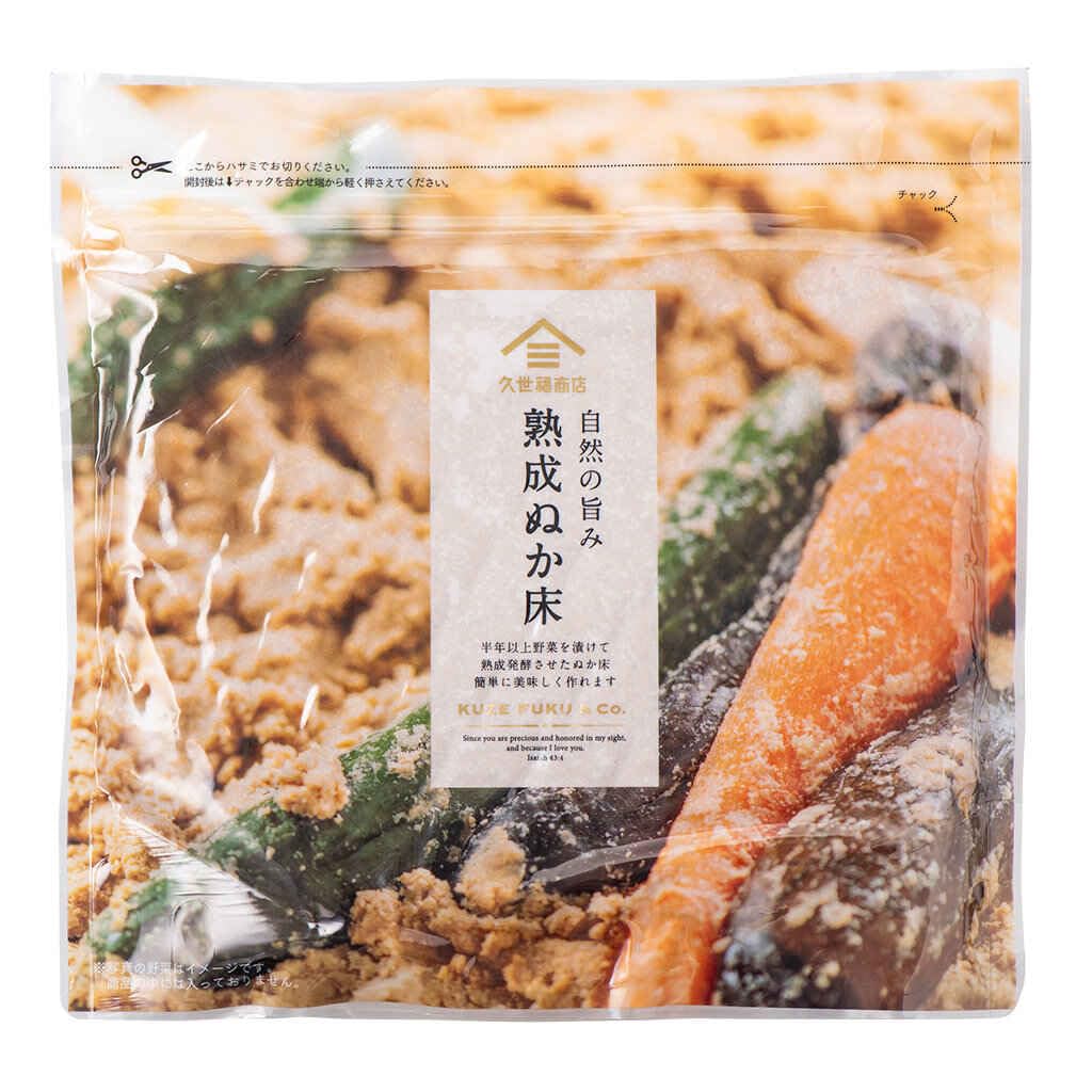 쿠제후쿠상점 자연의 감칠맛 숙성 누카도코 1kg