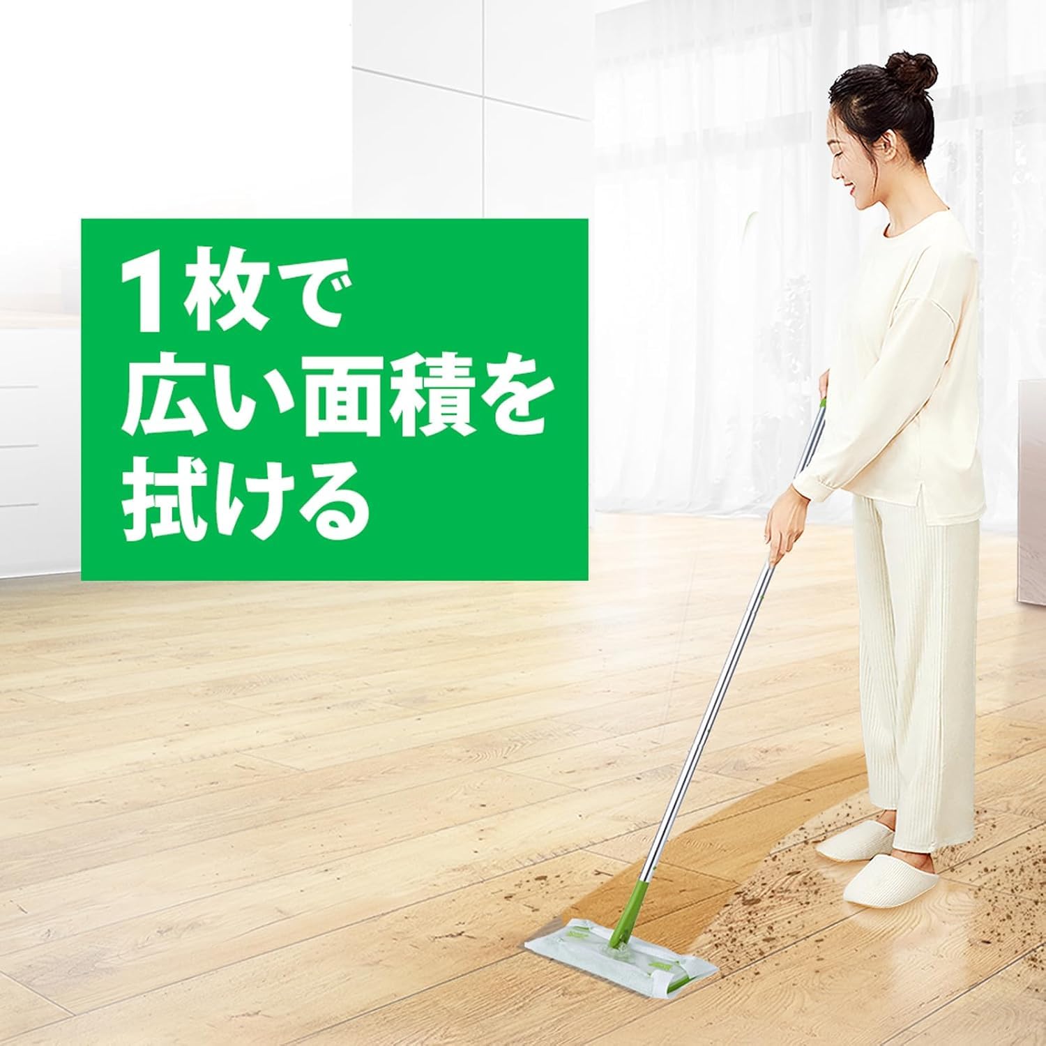 3M 스카치브라이트 플로어링 청소포 물걸레 24매 2팩 교체용 시트 물걸레 시트 이미지 8