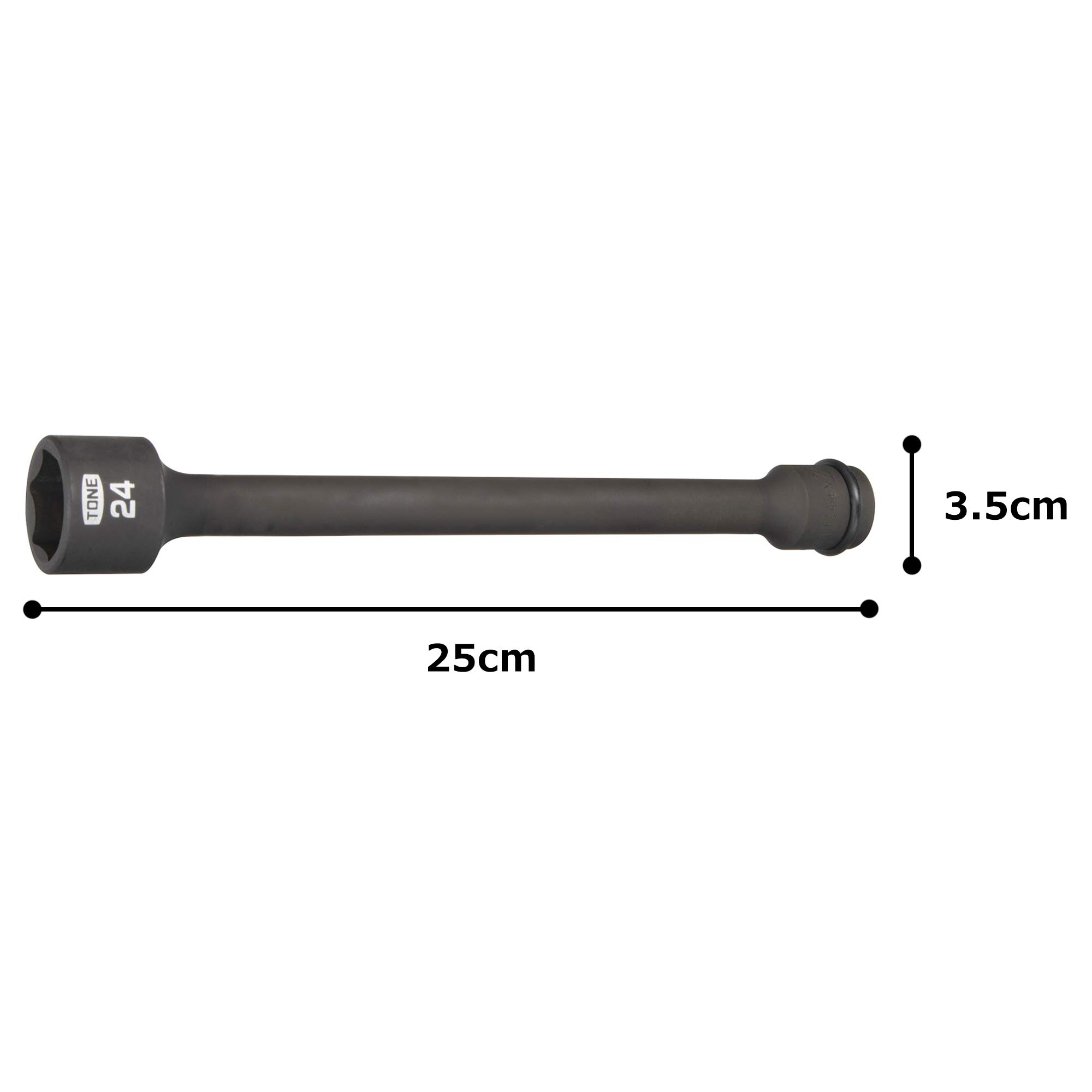 토네 4AEX-24L250 24mm 임팩트 익스텐션 소켓 이미지 5