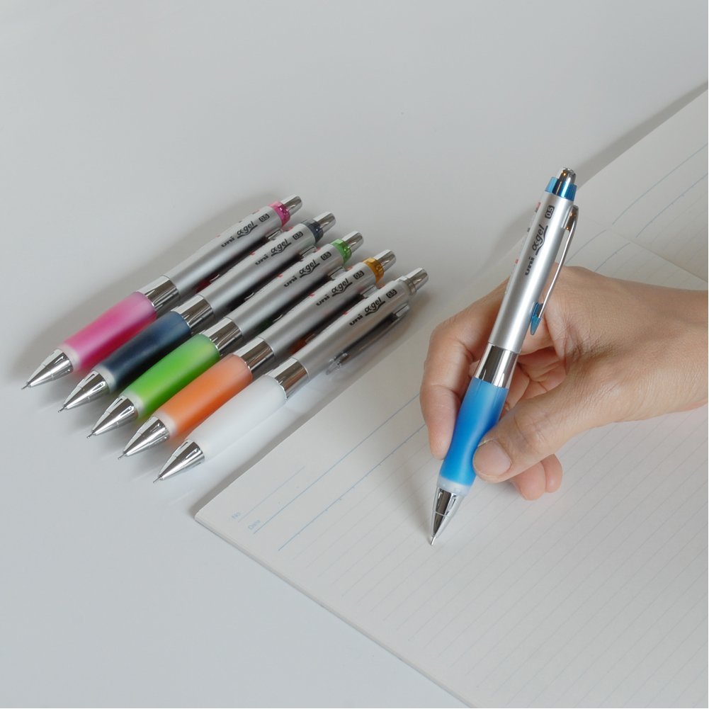 미쓰비시 연필 알파겔 로열블루 M5617GG1P.40 0.5mm 샤프 부드러운그립 2개 이미지 5