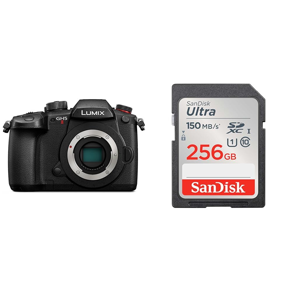 파나소닉 루믹스 DC-GH5M2 블랙 256GB 미러리스 카메라 바디